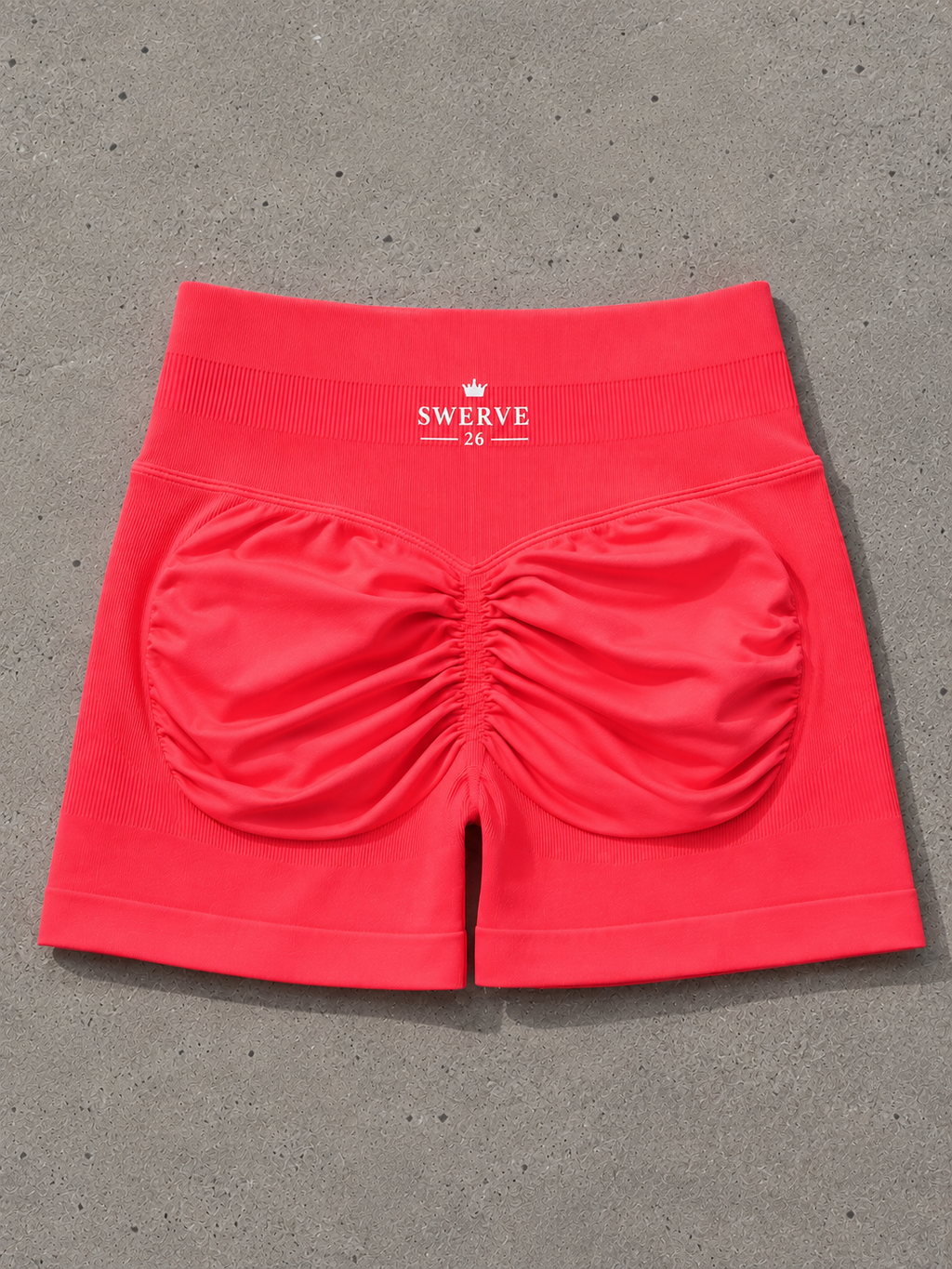 Swerve Women's High Waist Scrunch Shorts