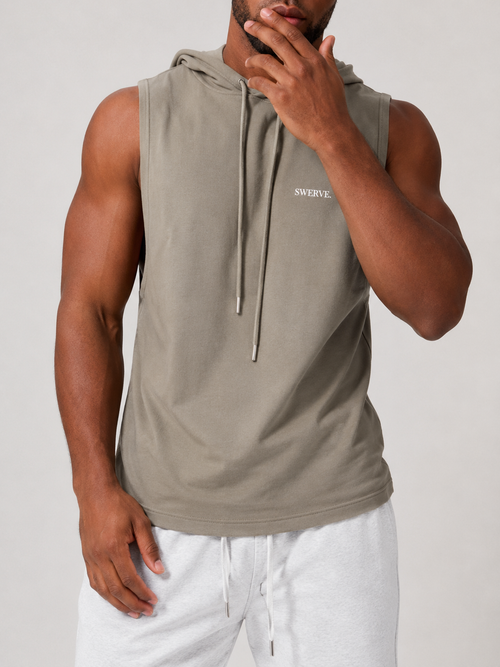 Swerve Men's Apex Sleeveless Hoodie