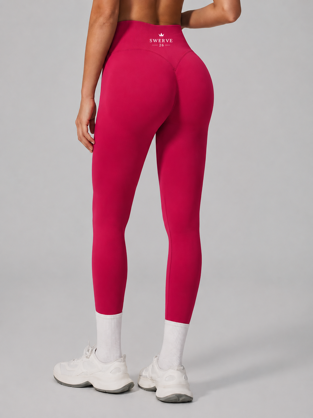 Swerve Womens High Waisted Active Tights